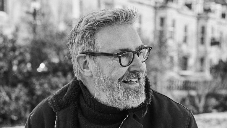 Portrait of Simon Shaw at Rubislaw Terrace Gardens