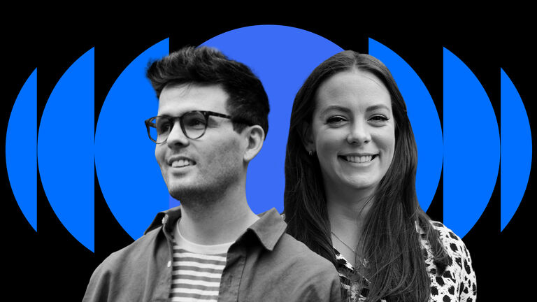 Victoria Best Senior Brand Marketing Manager and James Bradley Visual Creative Director from Skyscanner